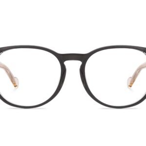 Black Full Rim Round Eyeglasses P133